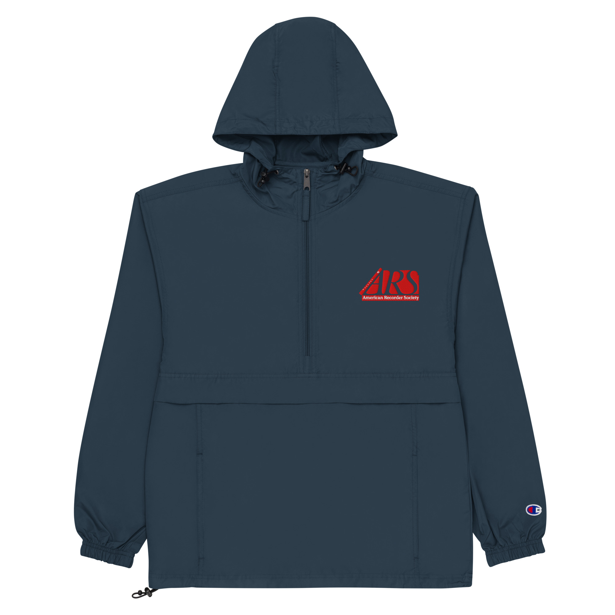 Embroidered Champion Packable Jacket - Image 6